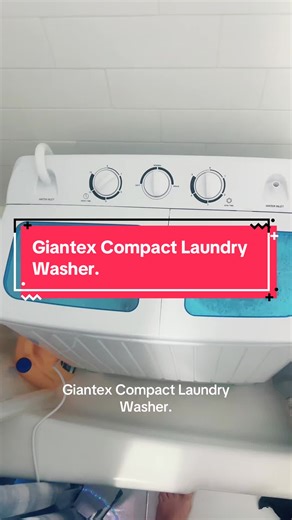 #Giantex Compact Laundry Washer#washer#washingmachine#lavadora#laundry@Costway.US