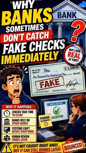 Why Banks Sometimes Don’t Catch Fake Checks Immediately