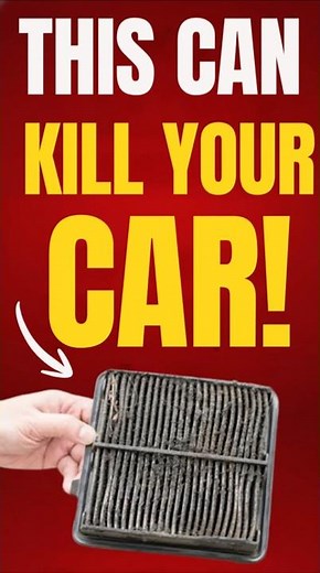 How a Clogged Air Filter Hurts Mileage & Engine Life — Explained Simply #mechanic #automobile
