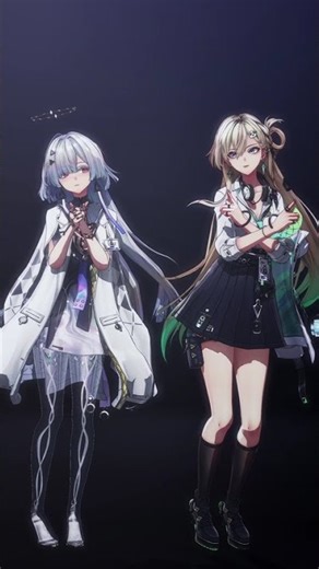 【MMD/鳴潮】discopled【モーニエ/リンネー】 #shorts