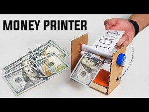 How to Make a DIY Magical Money Printer Machine – Fun & Easy Craft!