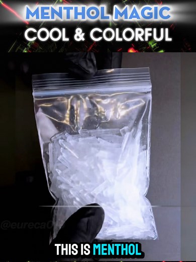Exploring Menthol: Cold Sensation and Crystal Beauty
