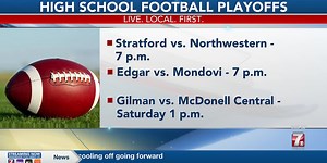 3 local teams playing in high school football playoffs Friday night