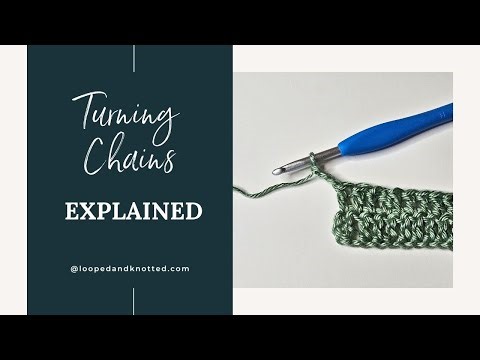Turning Chains Explained | Easy Crochet Tutorial for Beginners