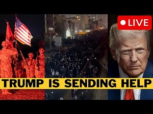 🚨 BREAKING: Trump Sending HELP To Iranians - IRGC Forces Destroyed In Tehran