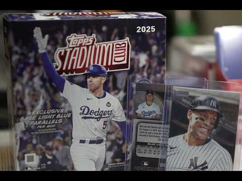 TOPPS MLB Stadium Club 2025! NEVER TOO LATE! My First Ever MLB Card Unboxing at 52! ⚾️🇯🇵 #shohei