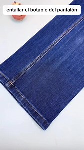 6.3M views · 114K reactions | Increíble método de costura para entallar la bota de los pantalones. #coser #costura | El mundo de la costura | Facebook