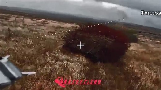 Russian Drone Versus Hedgehog APC