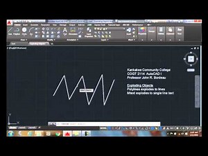 AutoCAD I 11-27 Exploding Objects