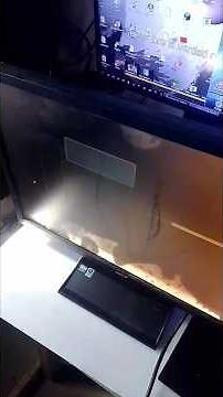 How to repair a monitor with a stained or wet screen inside