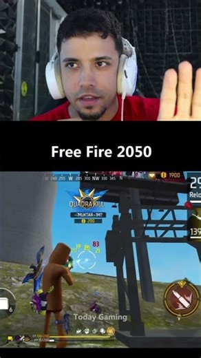 What will Free Fire be like in 2050? 🤡 #freefire #garenafreefire