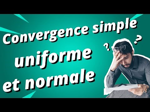 Simple, uniform and normal convergence of sequences and series of functions