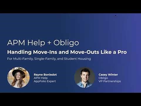 Move Ins and Move Outs in AppFolio, Buildium, and Propertyware
