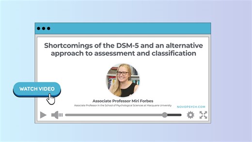Shortcomings of the DSM-5 and an alternative approach to assessment and classification