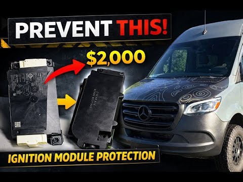Mercedes Sprinter Ignition Module Protection – DIY Install and WATER TEST (Prevents $2,000 Failure)