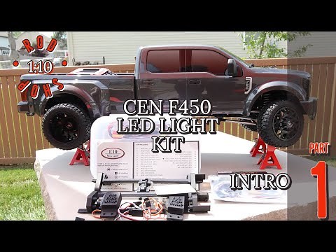 CEN F450 1:10 ROD SHOP LED LIGHT KIT - PART 1