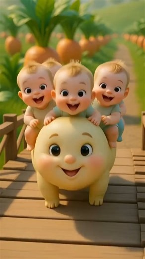 Doodle Toons on Instagram: "Woah🫣 Bouncy Bridge🌉 #toddlerfun #kidsreels #bridges #viralreels #doodletoons"