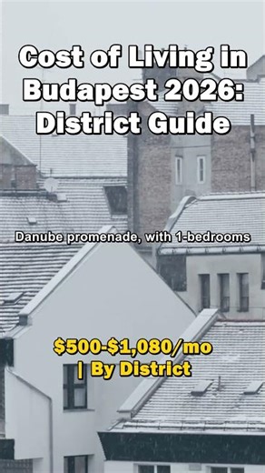 Cost of Living in Budapest 2026: District Guide
