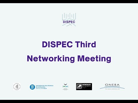DISPEC Third Networking Meeting - Opening