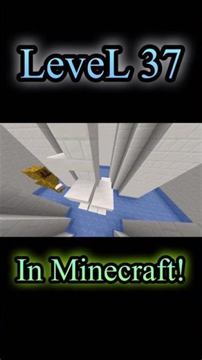 Level 37 in Minecraft: