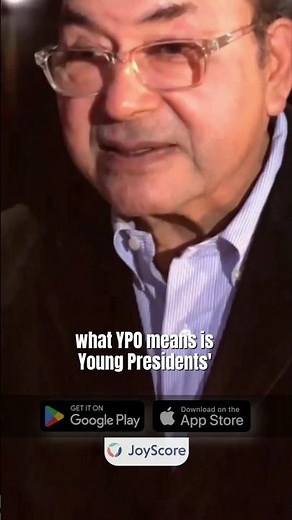 Professor Joy Explains YPO and Forum Membership | JoyScore
