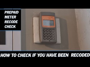 How to Check and Recode Your Eskom Meter - Prepaid Electricity Meter South Africa