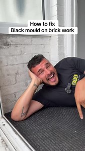 38K views · 1.6K reactions | How to fix black mould on brickwork #mould #blackmould #diy #decorating #painting #foxy | Kris Fox Devos | Facebook