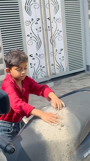 Arhan ne unzila ki scooty kharab kardi 😱🙏#shorts