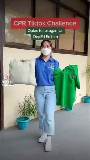 Stitch or duet this video to learn Hands-only CPR! Follow OK sa DepEd Facebook page to know more about the challenge. Cash prizes await! #CPRTiktokChallenge2022 #CPRSavesLives #OKsaDepEd