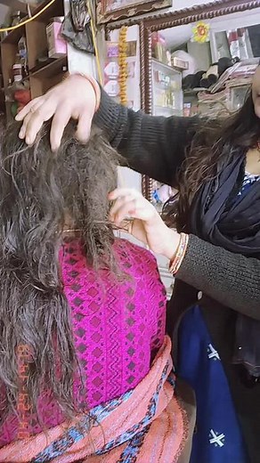 Hair Care Tips in a Charming Shop Setting