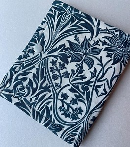 Thread Bed Cross Stitch: Floss Catcher, ORT, Needle Minder. Bluebell Indigo Fabric - Etsy