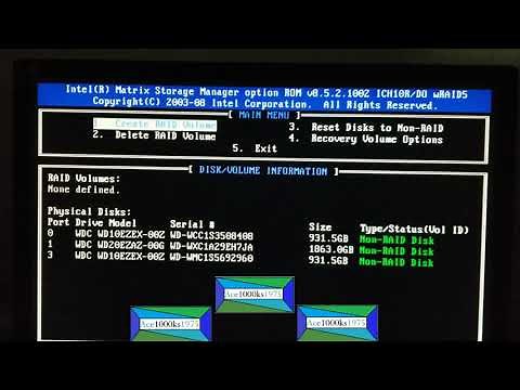 Dell Precision T3500/T5500 Raid BIOS