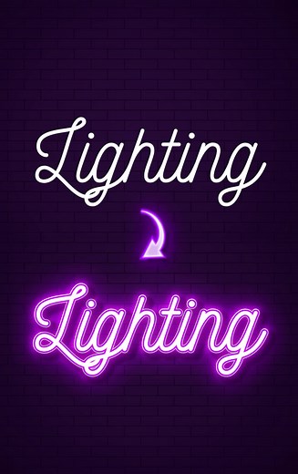 Adobe Illustrator Tutorial: Create Stunning Lighting Text Effect
