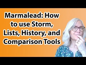 Marmalead storm, lists, history and comparison tools