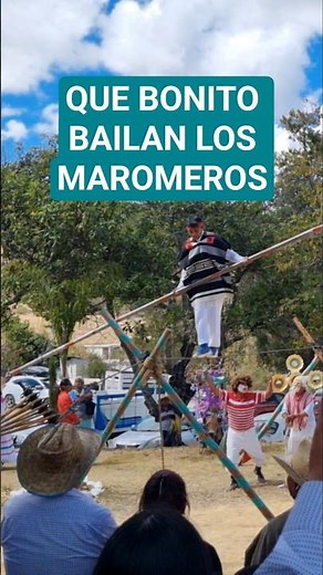 Mira este bonito baile de los maromeros en la Mixteca Oaxaqueña #fypシ゚viral #fyp #mixteca #mexico