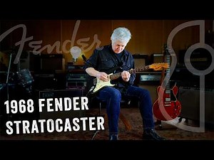 FACTORY BLACK 1968 Fender Stratocaster | The Music Emporium