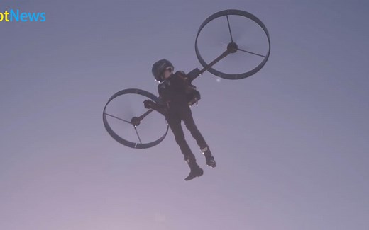 电动背包直升机CopterPack