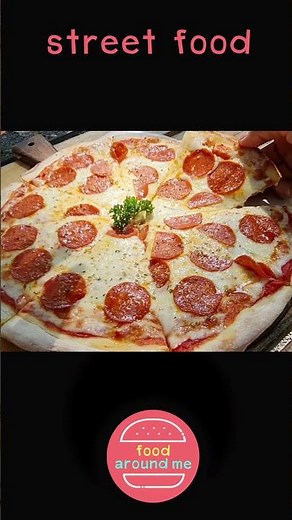 The Best Homemade Pepperoni Pizza | Cheesy pizza | Thai street food Bangkok #Shorts