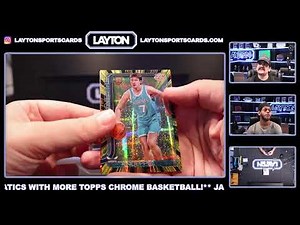 2025/26 Topps Chrome Basketball Jumbo, Breaker's Delight & Hobby 3 Box Mixer #7