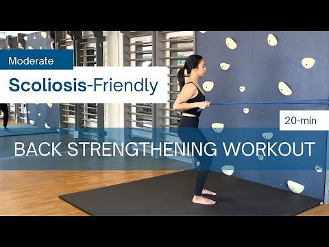 20-Min Scoliosis-Friendly Back Workout | Strengthen YOUR Spine