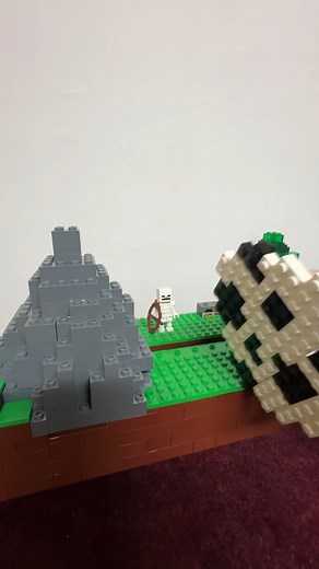 130K views · 1.2K reactions | ¡Generando un huevo de esqueleto de Minecraft PERO Lego!  | VMario Gaming | Facebook