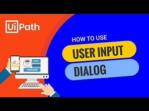 How to take user input and pass it to workflow in Uipath?