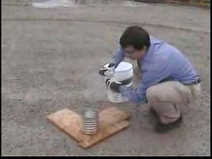 Mr. Smith's Liquid Nitrogen Demo Vid #1