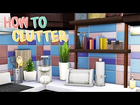 HOW TO PLACE CLUTTER 📚 (OMSP SHELF) | The Sims 4 | Tutorial