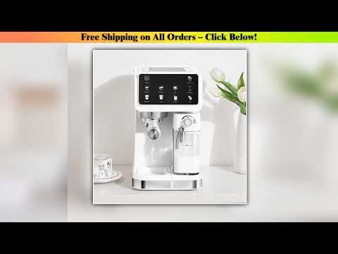 Italian Espresso Machine Household High-pressure Automatic Milk Foam Making Intelligent Color