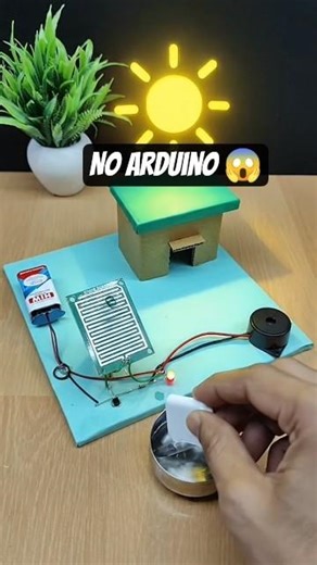 Rain Detector Project Without Arduino 🌧️| Smart Rain Alarm Circuit | Science Exhibition #Shorts #iot