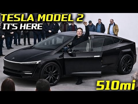 IT’S HERE: New Tesla Model 2 Senior Edition ALUMINUM-ION — 50k GigaPress, 510mi, 6.4s