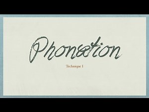 Phonation Video Lecture