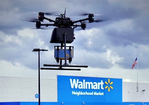 Taking the spotlight from Amazon, Walmart and DroneUp set up drone delivery hubs in Arkansas