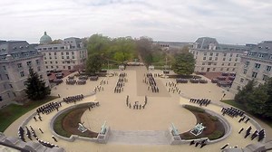 489K views · 6.5K reactions | A bird's-eye view of the Brigade of Midshipmen's daily noon meal formation ... | United States Naval Academy | Facebook